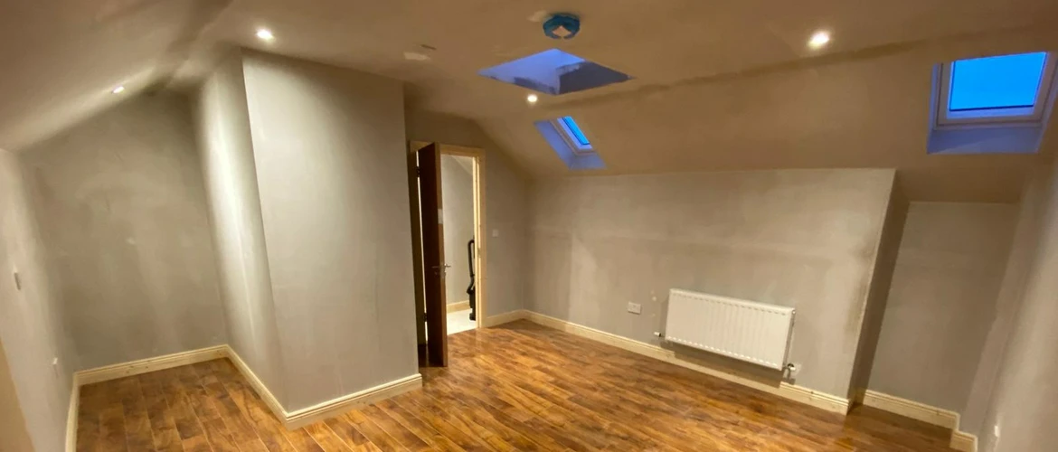 Wyremontowane poddasze